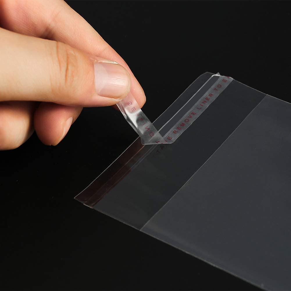 Sachets Avec Autocollants Merci 200 Sachets Cellophane Transparent 10x15 Cm Avec Autocollants - Sweelov Sachets Transparents Biscuits