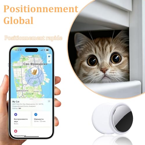 Collier GPS chat et chien compatible iOS Android et étanche IPX5 - 4