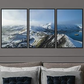 signwin 3 Piece Framed Canvas Wall Art Foggy...