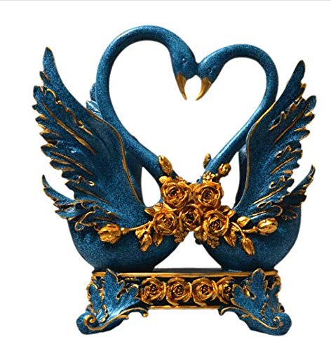 Decorazione Armadietto Cigno in Argento per Sposi