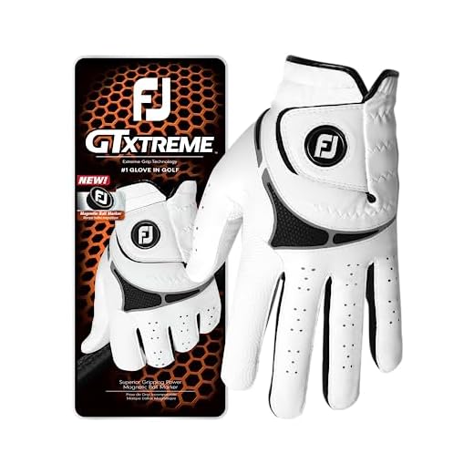 FootJoy GT Xtreme Men's Golf Glove, White, XL