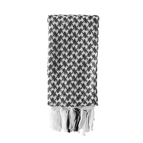 Image of Explore Land Cotton Shemagh Keffiyeh Tactical Desert Scarf Neck Head Wrap with Tassel for Men Women