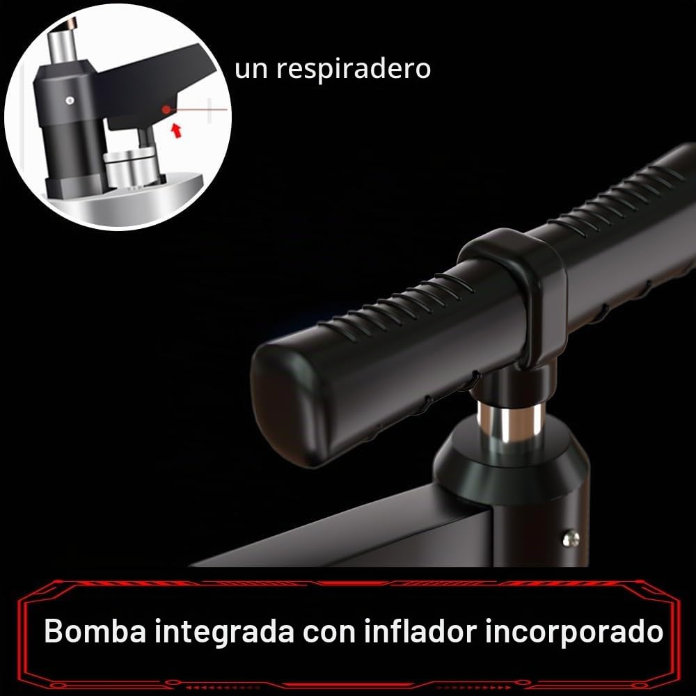 Desatascador Émbolo de Inodoro de Alta Presión con Manómetro de Aire, Desatascador Tuberias Profesional con 4 Ventosas, Desatascador de Tuberías, para Desatascar el Desagüe