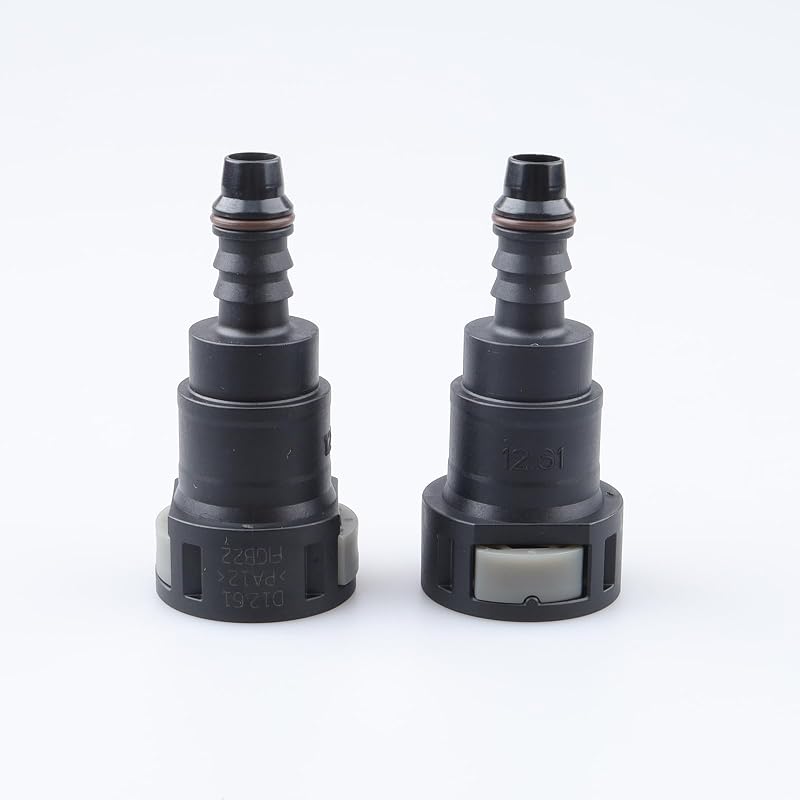 Conector de engate rápido para combustível AC PERFORMANCE fêmea 1/2 SAE para espigão macho 3/8 – 2 unidades