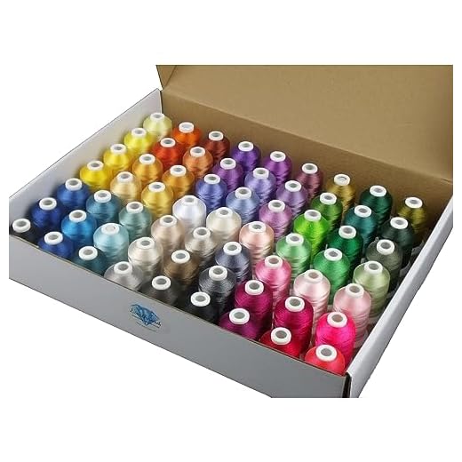 Simthread 63 Color Polyester Thread Kit