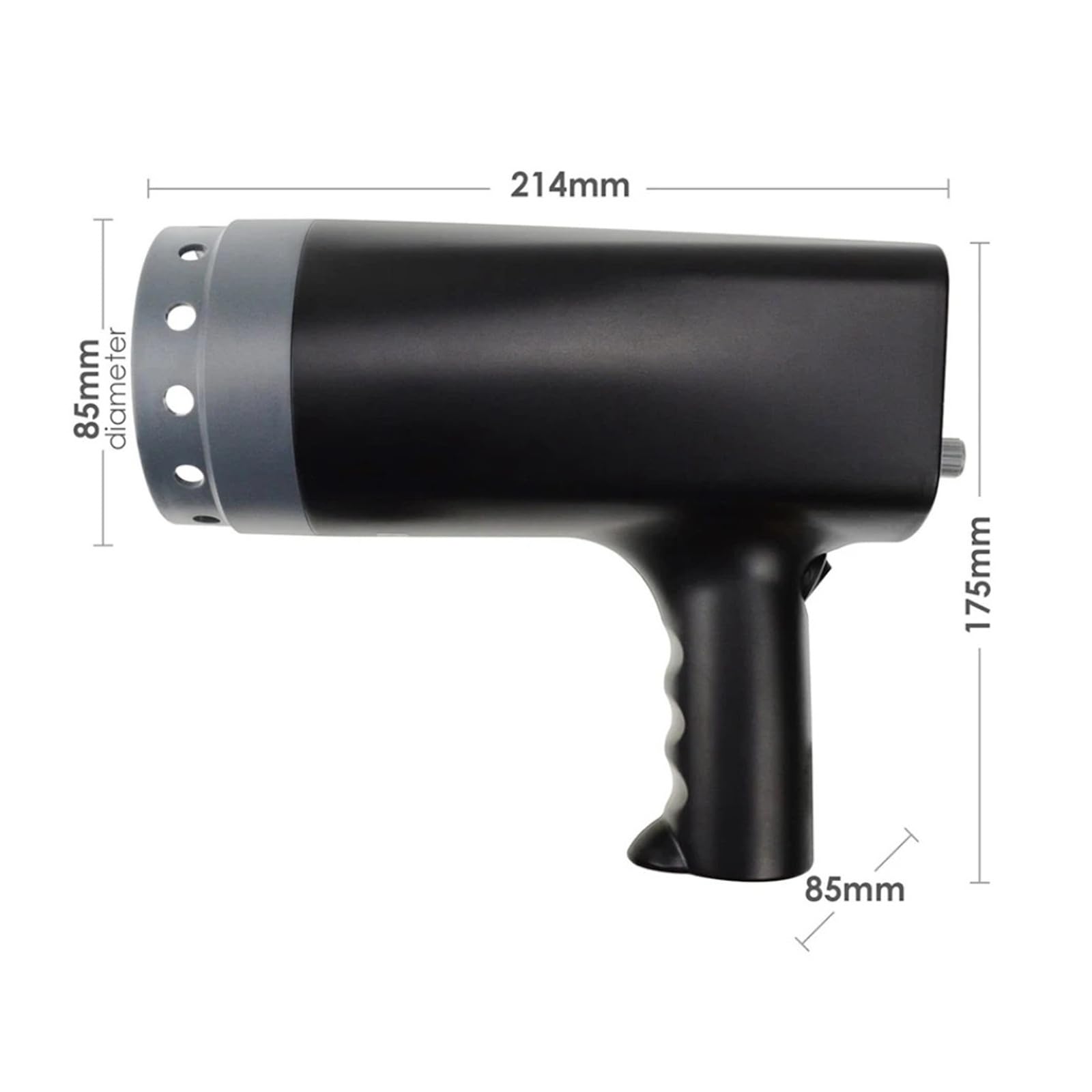 Probador estroboscópico digital, estroboscopio de mano, tacómetro de motor estroboscópico con flash LED sin contacto 50-40000FPM Observación en tiempo real(2350PA)