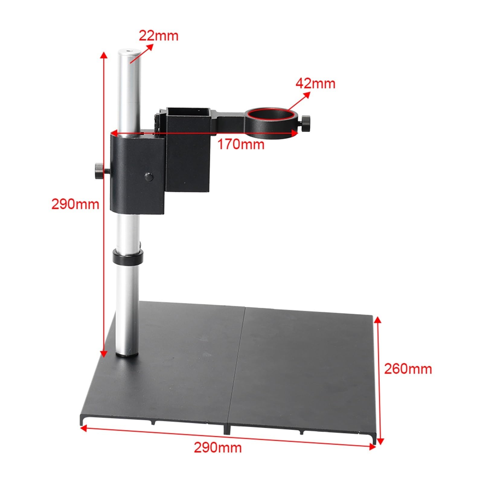 Microscopio Digitale Elettronico Industriale da 51 MP 2K Hdmi USB con Obiettivo 130X E Supporto, Microscopio Elettronico Industriale per Riparazione di Telefoni E Saldatu,Full Kit