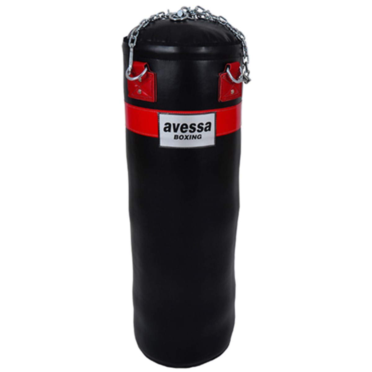 Avessa Deri Boks Torbası, 120X35 Cm, Siyah