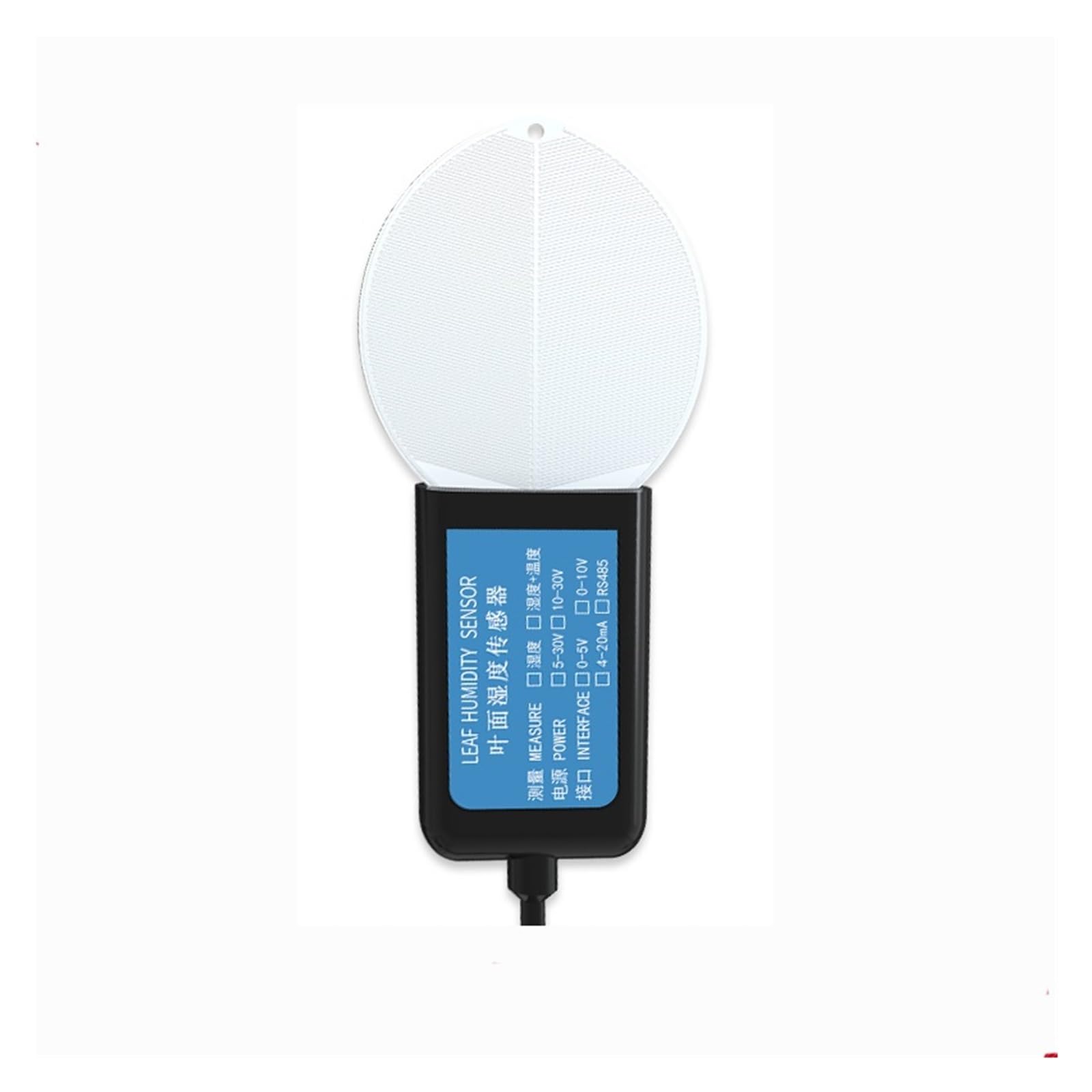 JJKKOZVQF 1PCS Leaf Surface Temperature and Humidity Sensor Leaf Surface Moisture Detector Plant Leaf Humidity and Temperature Transmitter(RS485 humidity)