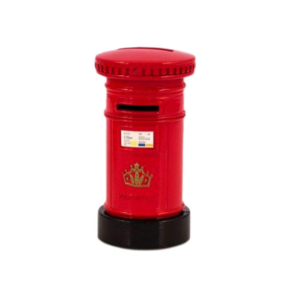Elgate Red Post Box Money Boxes Die Cast