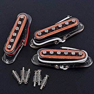 Alnicov Kit de micros 6 cordes pour guitare Fd Stratocaster Strat ou Squier - Les Beatles, Paul McCartney, John Lennon, RIngo Starr, George Harrison Alnicov Kit de micros 6 cordes pour guitare Fd Stratocaster Strat ou Squier – Image 6