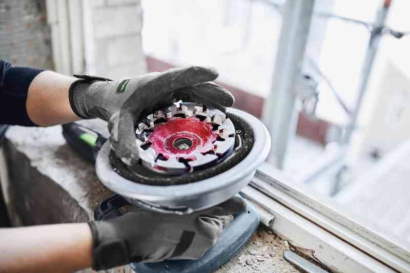 Miniatura 3 de Festool 768018 Diamond Disc Abrasivo D130 Premium para RG 130 Renovation Grinder