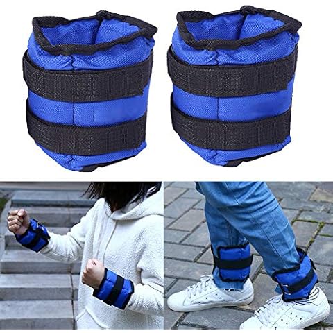 Yajun Ankle Weights Adjustable Heavy Duty Lead-Free Ankle Weights Legs Power Exercise Fitness Equipment 1 Pair,6KG(3KG*2) Cover