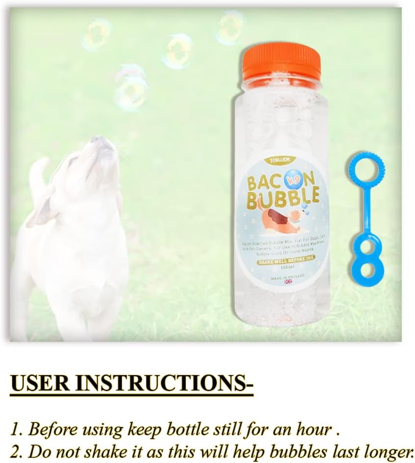 k9 bacon bubbles