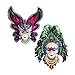Design Toscano Inc Maidens of Mardi Gras Wall Mask Sculptures: Butterfly Maid...