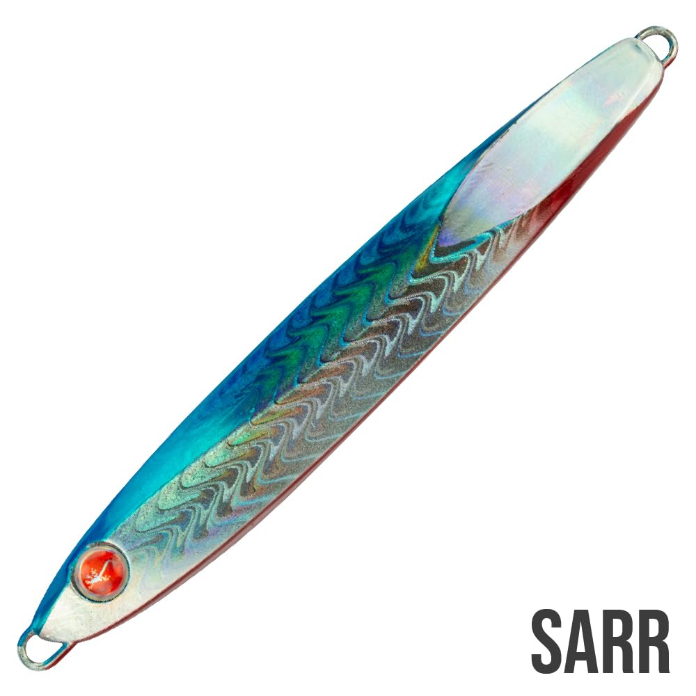 SEASPIN LEPPA 77 Slim Jig Color SARR - 115 mm - 77 g - Casting Jig