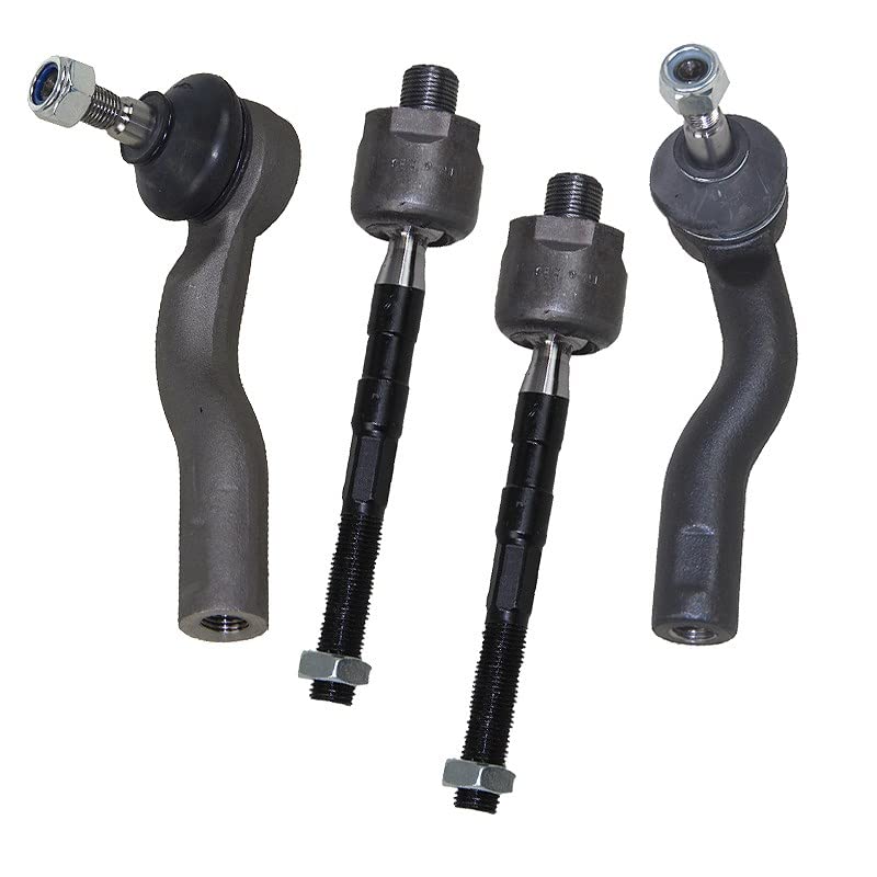 ATEC Germany 2x Spurstangenkopf vorne links & rechts, 2x Axialgelenk vorne