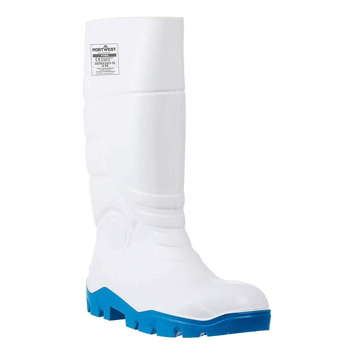 Portwest - Bottes imperméables pour Industrie Alimentaire en PU Wellington S4 45 Blanc