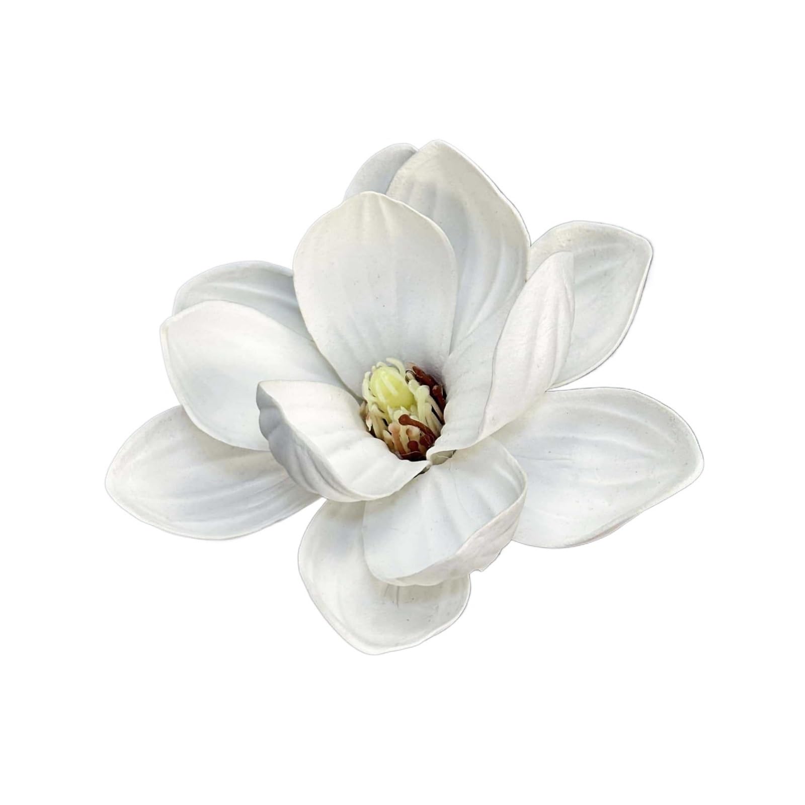 Casetlong 20Pcs Artificial Flower Head Wedding Floral Arrangement Diy Party Gift Box Decor Fake Flowers Ornaments(13CM white)