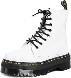 Amazon.com: Dr. Martens Unisex Jadon 8-Eye Leather Platform Boots