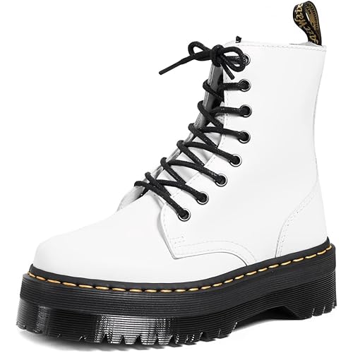 Dr. Martens, Jadon 8-Eye Leather Platform Boot for Men and Women