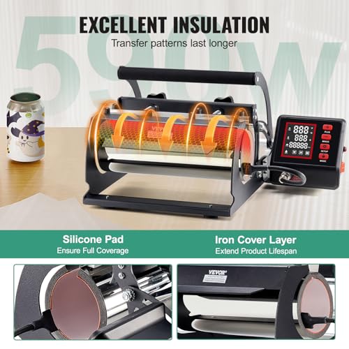 Vevor TUMBLER HEAT PRESS 11.5 LBS Tumbler Heat Press Machine, 11-30Oz Mug Press thumb #3