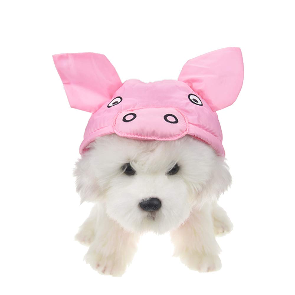 Süßes Hundekostüm Als Schweinchen – Rosa Kapuzenpullover Für Halloween & Winter