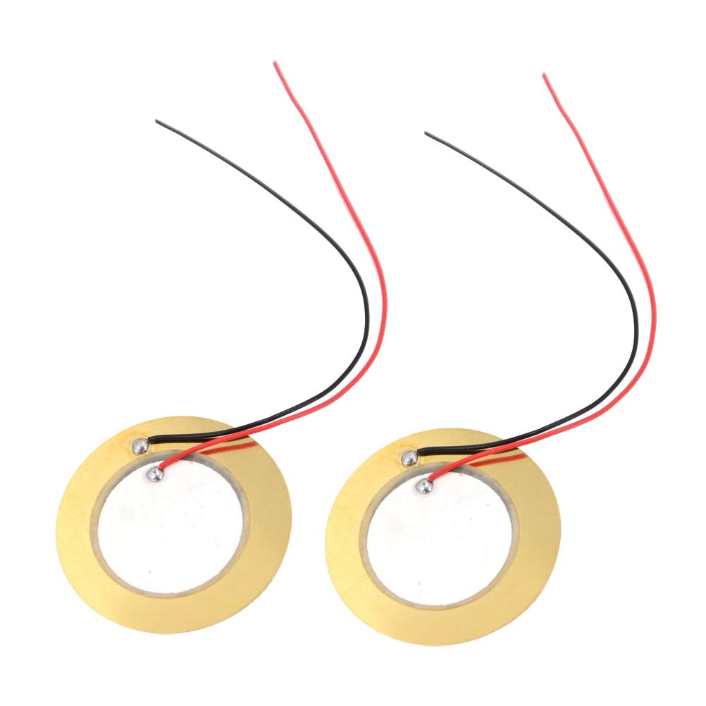 Swiixxer Piastra Nel Ceramica Piezoelettrica Piezoelettrica Da 10 Pezzi Diametro 27 Mm Per Altoparlante Cicalino - Foto 11