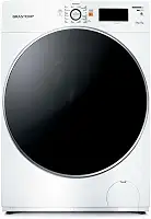 Lava e Seca Brastemp 10,1kg/6kg branca Água Quente com Ciclo Tira Manchas Pro e Ciclo 1h Pronto para Vestir - BNQ10AB 220V