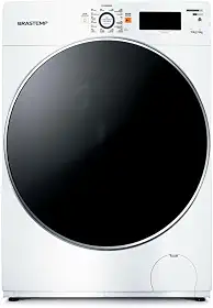Lava e Seca Brastemp 10,1kg/6kg branca Água Quente com Ciclo Tira Manchas Pro e Ciclo 1h Pronto para Vestir - BNQ10AB 220V