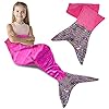 ArtCreativity Mermaid Tail Wearable Blanket, 1pc, Cozy Mermaid Blanket with Color Changing Sequins on One Side, Soft… 51ems6qMmLL. SS100