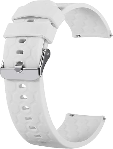 Miniatura 8 de FitTurn Paquete de 6 correas compatibles con Cubitt Aura/Aura Pro/CT2 Pro/CT4/Viva Pro/Viva GPS, reloj inteligente de silicona de liberación rápida,