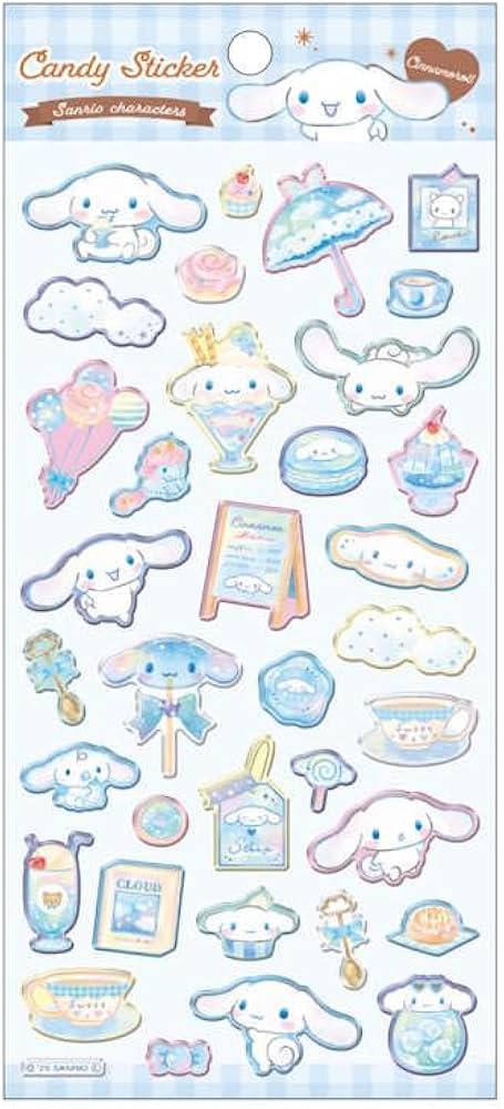 Amazon.co.jp: シナモロール[シールシート]キャンディステッカー