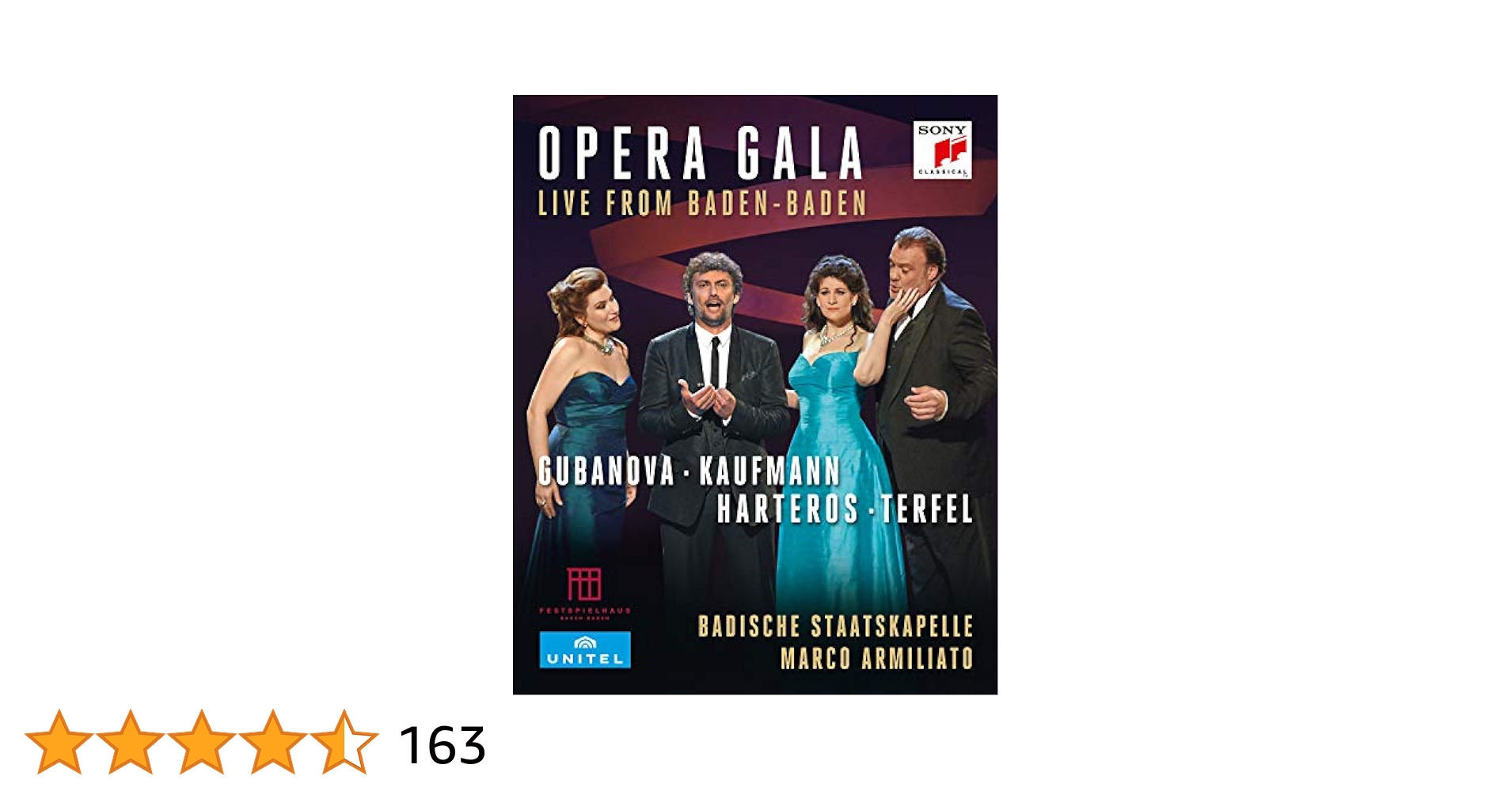 その他 Opera Gala: Live From Baden-Baden [DVD] Amazon.com: Opera Gala - Live from Baden-Baden : Jonas