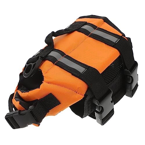 Garneck Pet Vest for Swimming Comfortable Buoyancy Vest Material Reflective Large Dogs