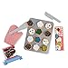 Melissa & Doug Slice & Bake Cookies Set - Play Food Set Bundle with 1 Theme Compatible M&D Scratch Fun Mini-Pad (04074)