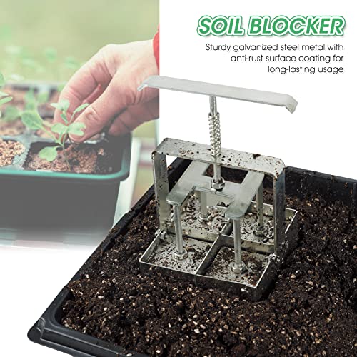 Sdsnte Soil Blocker 2 Inch Seed Block Maker For Creating Soil Block, Pack Of 1 #TOP5