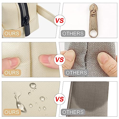 Image of Fmeida Pencil Case Aesthetic Pencil Bag Big Capacity Pencil Pouch Portable Pen Case Office Stationery Makeup Bag Desk Organizer for College Adults Women Men
