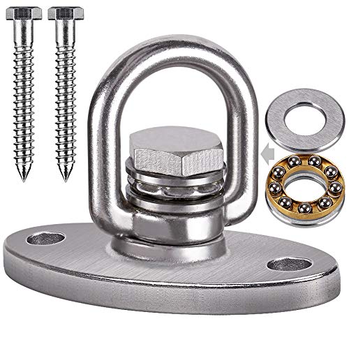 Besthouse Bearing Wall Ceiling Mount Bracket for Suspension Strap Trainer, 770LB Capacity, Body Weight Strength Training Systems, Aerial Yoga Swing, Resistance Band, Battle Rope, Boxing Equipment