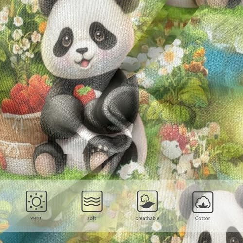 Fancy Toddler Girls Underwear 2t Cotton Little Girl Panties Cute Pandas Green Animal Undies Kids Briefs3