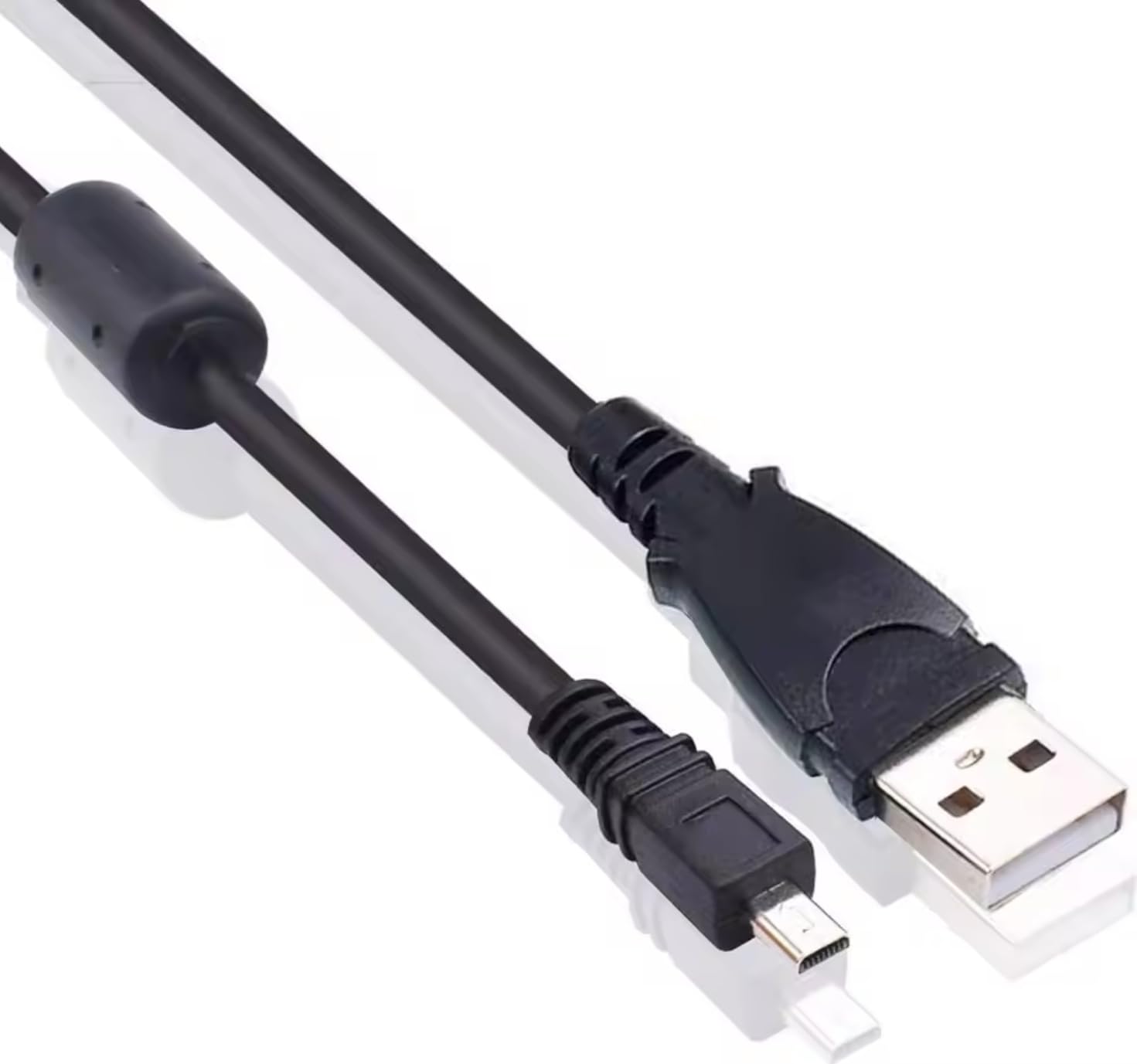 USB Ladekabel 8-Pin Datenkabel 150cm kompatibel mit Sony Cybershot DSCH300, DSCW370, DSCW830, DSC-H200, DSC W330, W180, W630, W650, W670, W710, W800, W810, S950, S980
