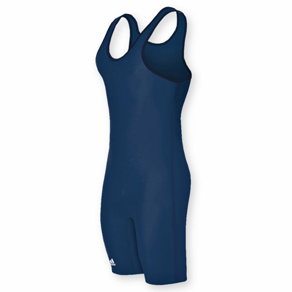 adidas Lycra Solid Wrestling Singlet - Youth Small