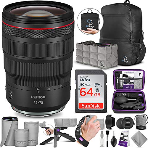 Canon RF 24-70mm f/2.8L is USM Lens with Altura Photo Advanced Accessory