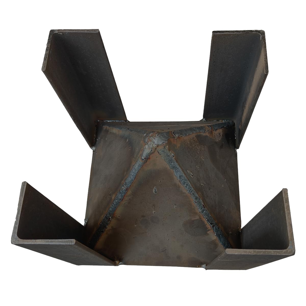 Extra große Metallschmelz-Barrenform – 16 kg Behälter aus geschmolzenem Messing – aus Stahl – 20,3 x 20,3 cm – Gießform zum Schmelzen von Gießereien