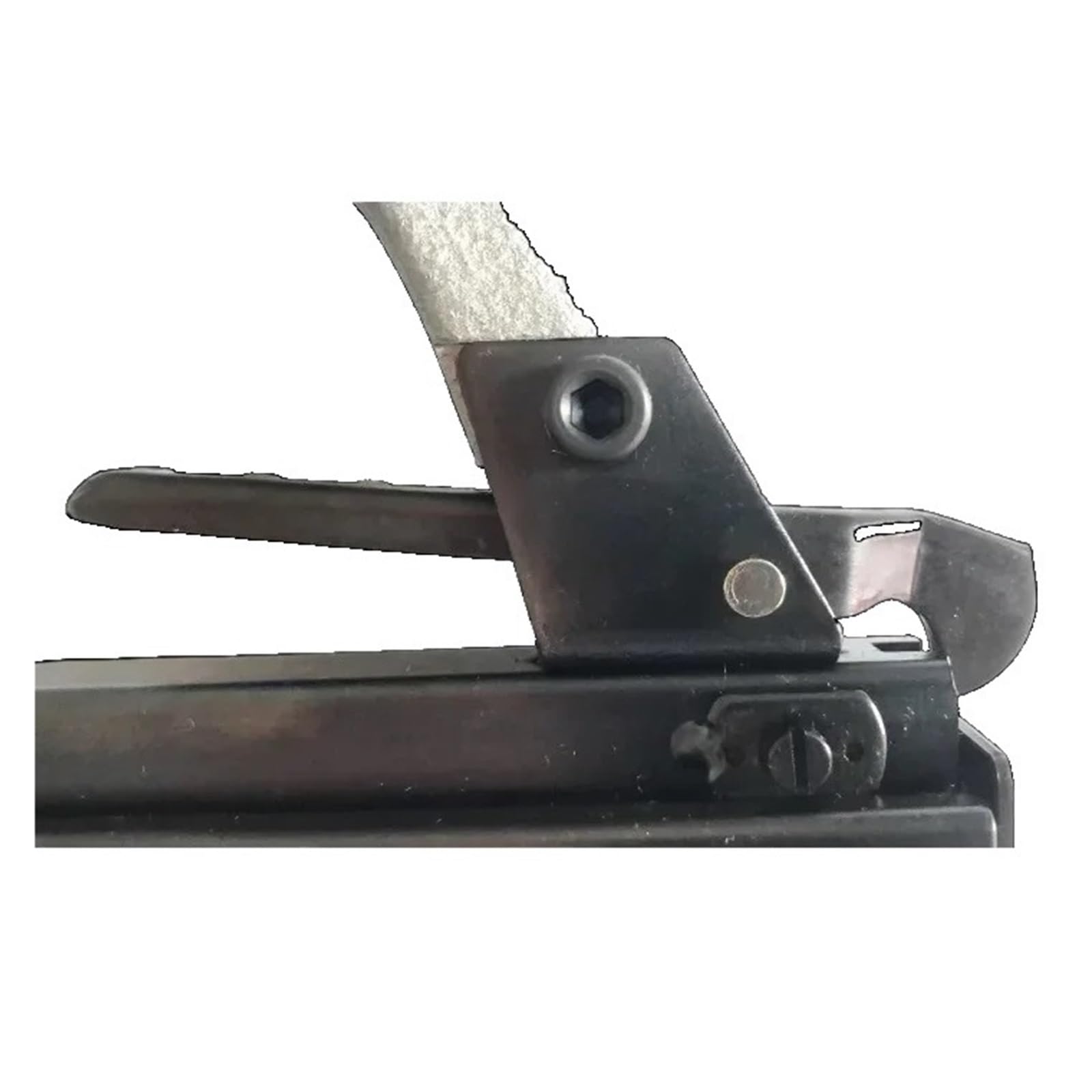 Pistola sparapunti pneumatica senza olio 1010F Chiodatrice a filo zincato Telaio Chiodatrice pneumatica Cucitrice pneumatica for uso for la lavorazione del legno