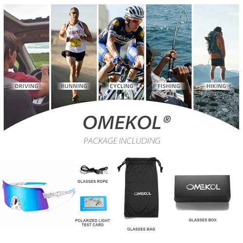 Image of Two Sizes For Adults and Youth Polarized Sunglasses Men Women Outdoor Sport Baseball Glasses UV400 Cycling Eyewear
