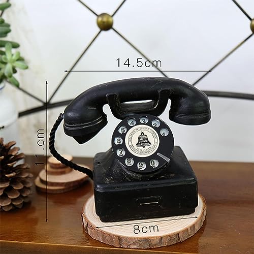 Wowobjects-Corded-Phone-Antique-Old-Fashion-Landline-Telephone-Model-for-Desk-Bar-Hotel-Collectibles-Radio-Phonograph-TV-Phone-Telephones-1970-Now