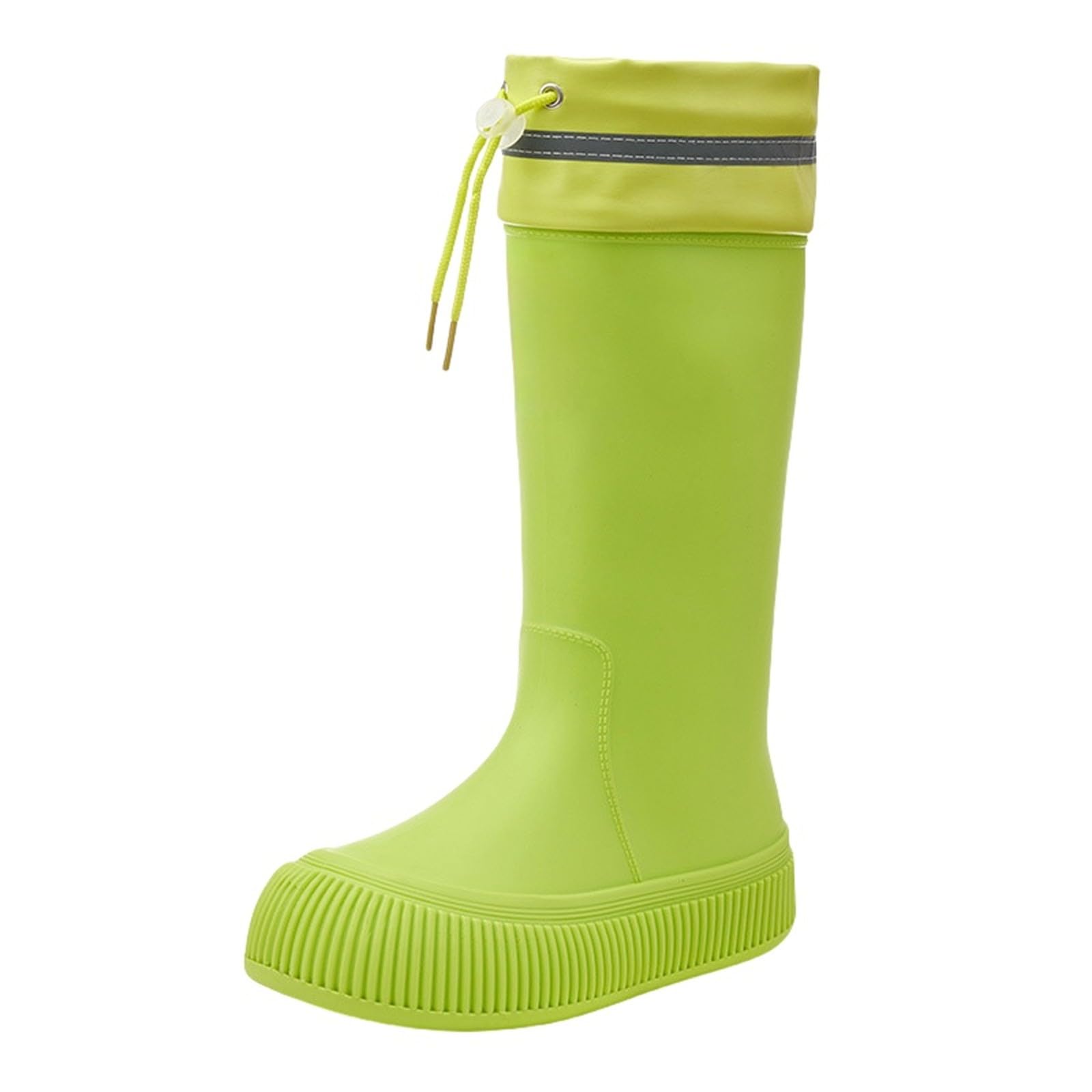 Botas de lluvia para mujer, forradas, botas de lluvia de goma, impermeables, botas de jardín, botas de Wellington, botines de goma antideslizantes, botas de lluvia, botas de lluvia largas, botas de