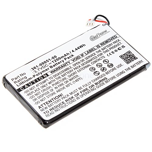 cellePhone batería Li Polymer para Garmin Nüvi 150LMT 150T 2460 2460LMT 2595LM 2595LMT 2660LMT 2669LMT (reemplazado 361 00051 00)