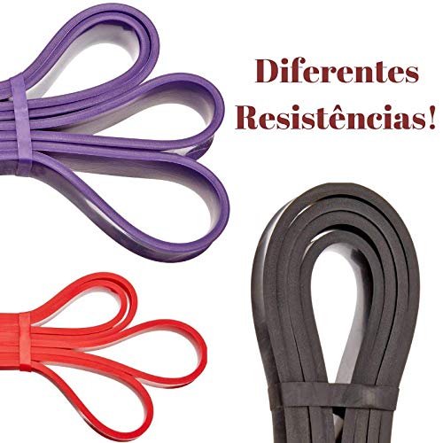 Super band Leve, Média e Forte Bravus Sport Elástico Extensor